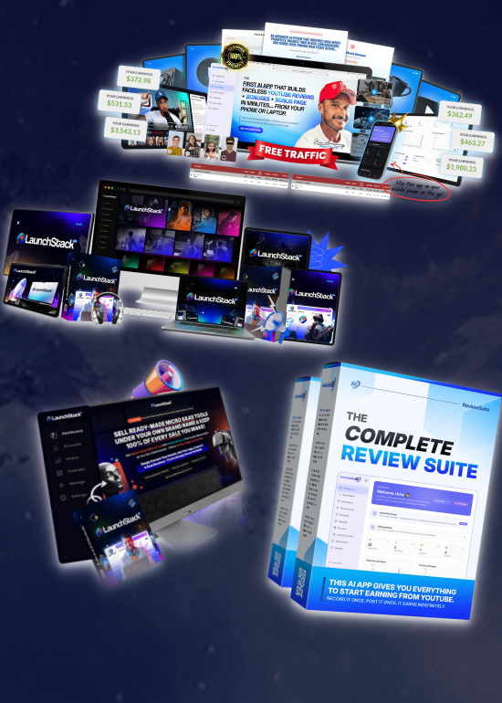 2 Apps Pack: ReviewSuite360 Reseller + LaunchStackAI Agency